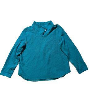F‎ H clothing co bright blue sweater XL 100% cotton